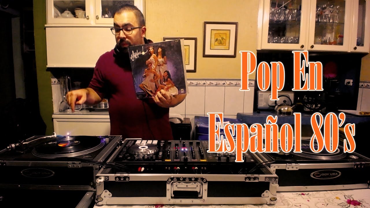 DJ CHRISTIAN REYES - Set Pop Español 80's (Plancha) en VINILO