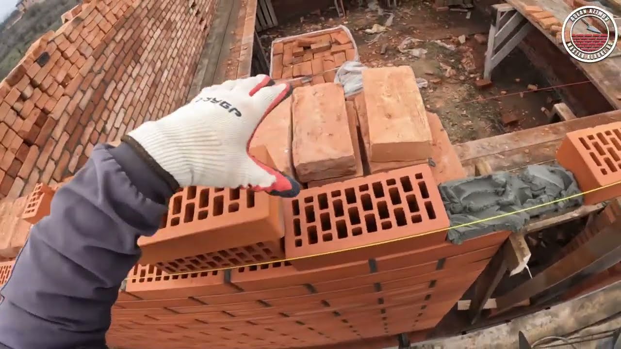 Кирпичная кладка строительство дома из кирпича-Рязанский облицовочный кирпич
