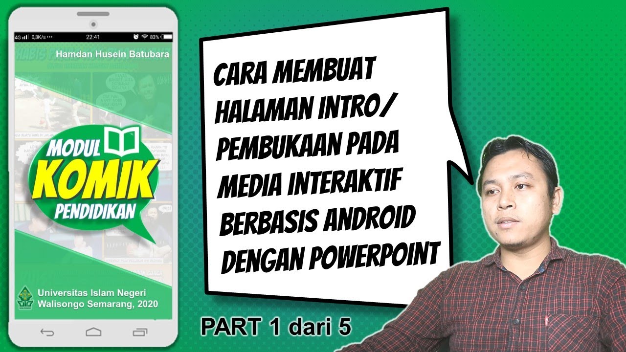 Cara Membuat Halaman Intro pada PowerPoint - Part 1 Media Interaktif berbasis Android -UIN Walisongo