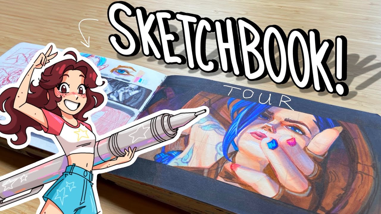 MASSIVE SKETCHBOOK TOUR!!! Animation school, LBX, and OCs