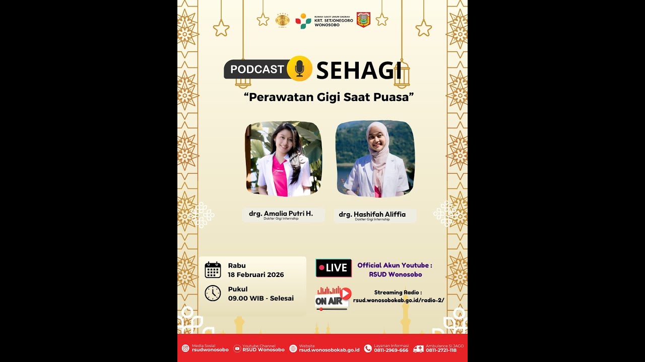 SEHAGI | PERAWATAN GIGI SAAT PUASA