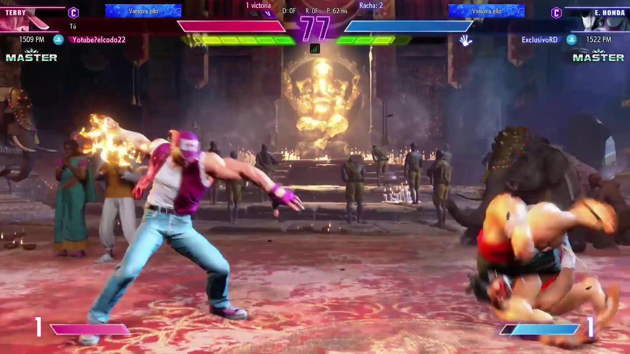 rankeando con Terry en Street Fighter 6