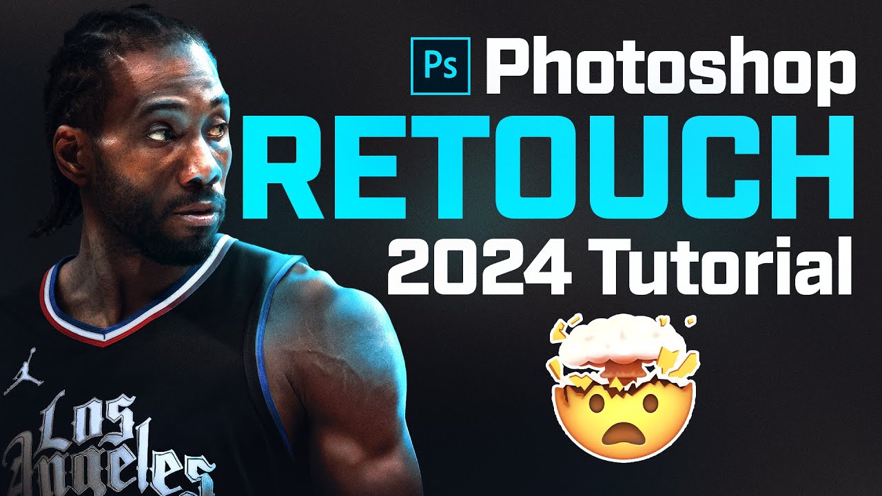 Ретушь спортивных фотографий 2024 | Учебник по Photoshop | Cal So Scoped