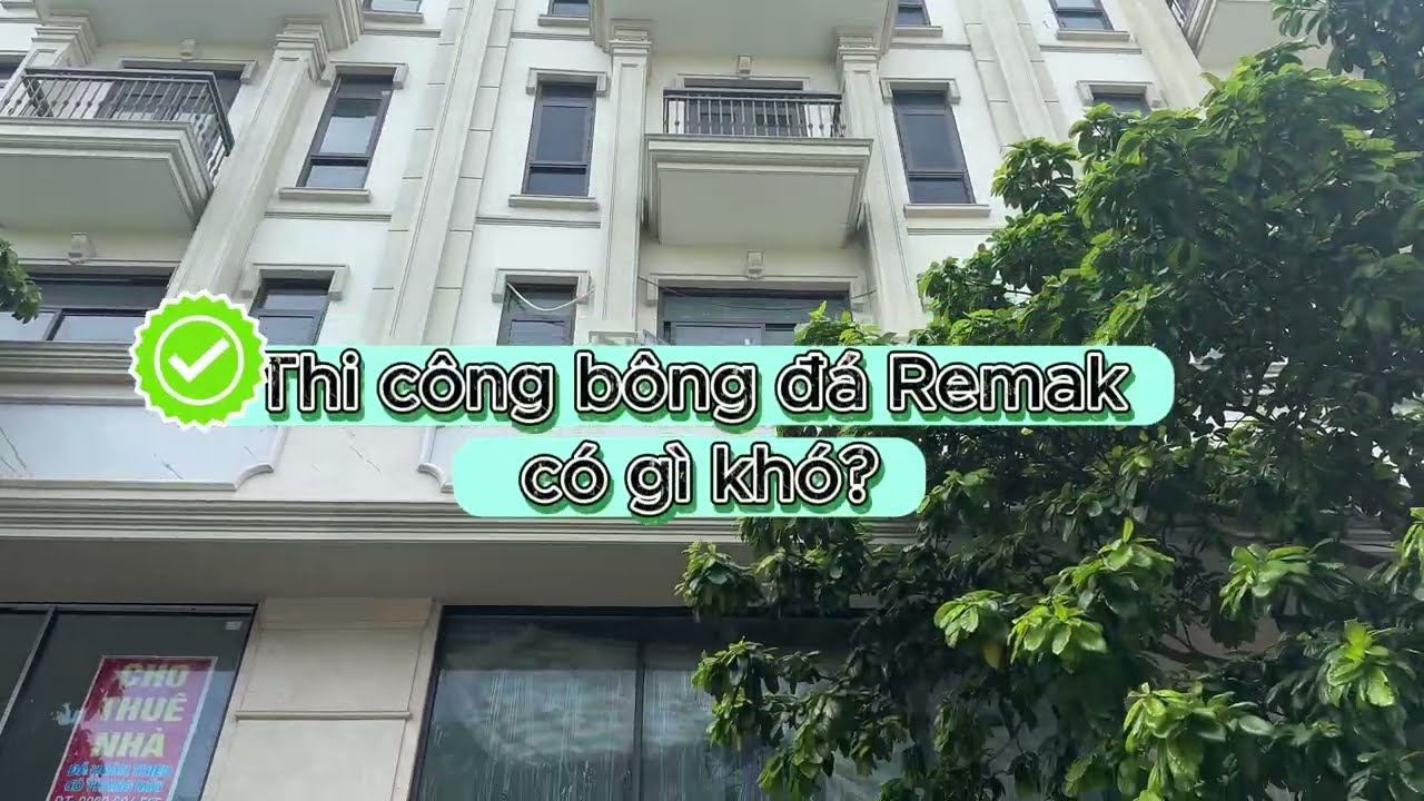 [Thi công] bông đá Remak® Stonewool – Khó hay dễ?? Video trực tiếp tại hiện trường | 