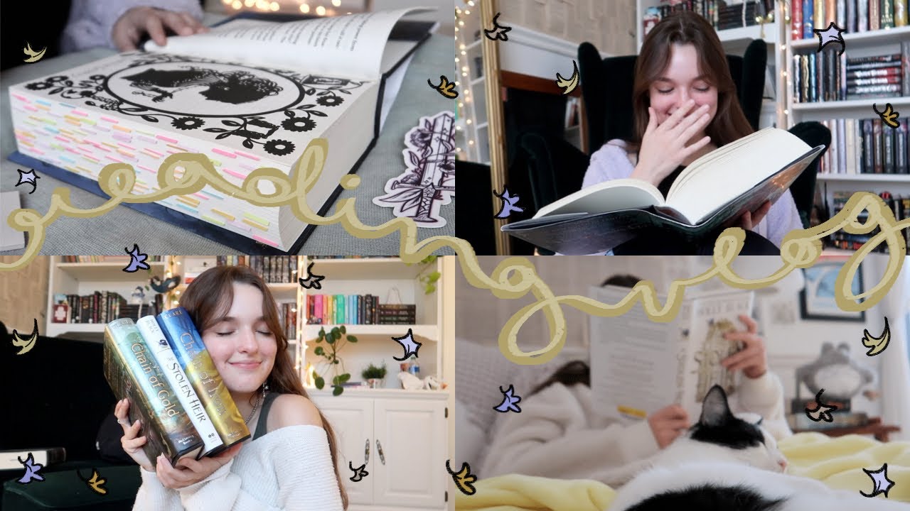 READING VLOG | revisiting two of my fav series!🗡