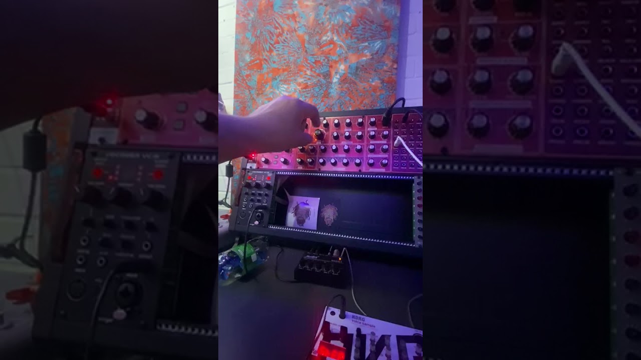 behringer neutron with korg volca sample.