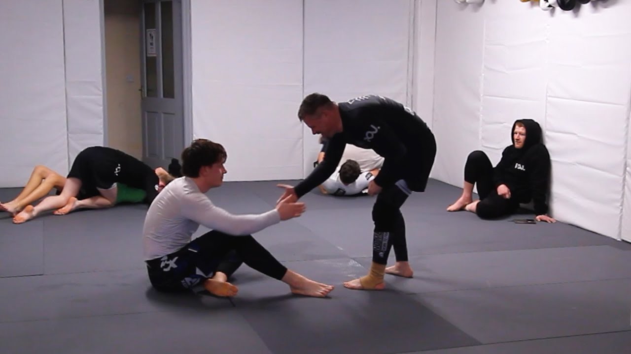Open Mat. I was white belt that day..still
