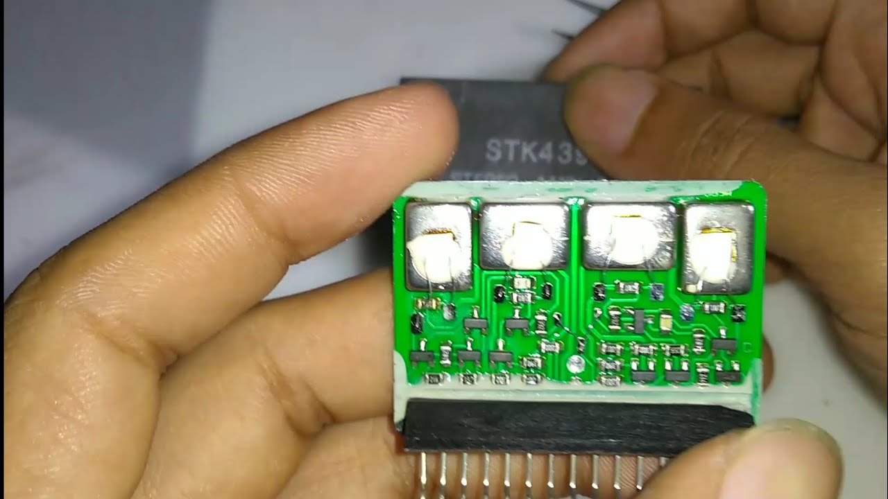 STK4392, Inside circuit stk4392