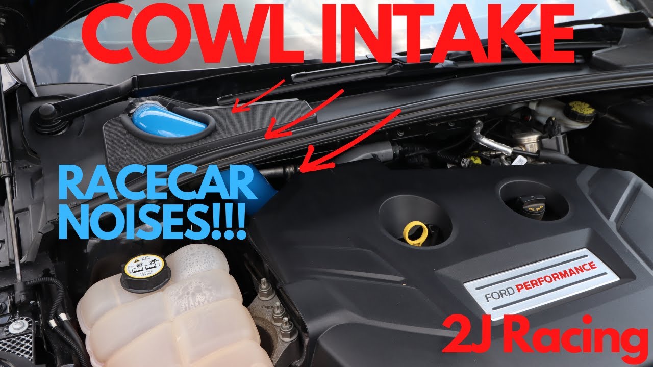 Cowl Intake 2J Racing I Focus RS Install