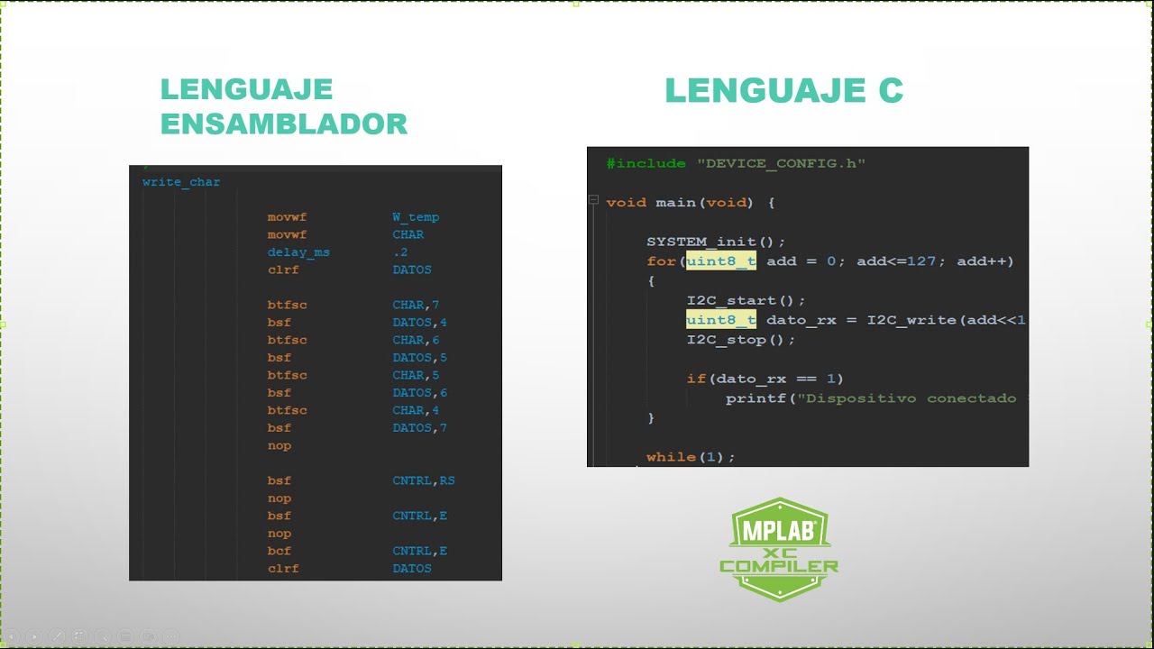 ENSAMBLADOR VS C PARA MICROCONTROLADORES