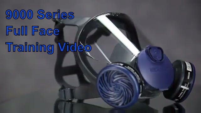 Reusable Full Face Mask Respirator Training - Moldex 9000 Series