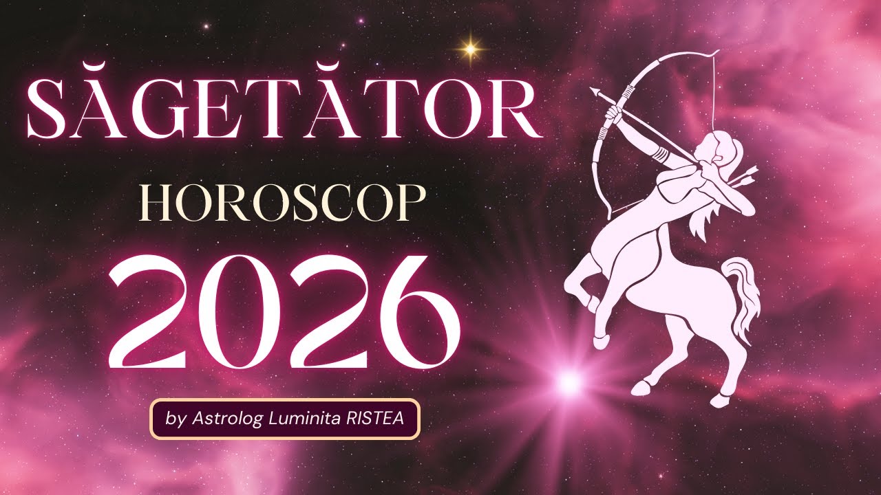 ♐SĂGETĂTOR&ndash; 2026 -Anul &icirc;n care iubești altfel și &icirc;ți recapeți entuziasmul- HOROSCOP #sagetator #2026