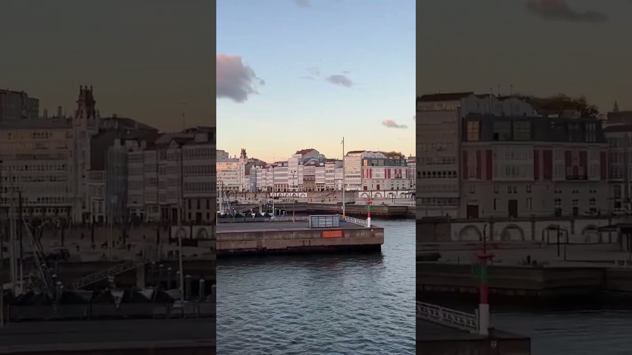 Das Auslaufen von A Coru&ntilde;a&hellip;#aida #aidadiva #aidamomente #aidadivamomente #Auslaufen #hafen #acoru&ntilde;a