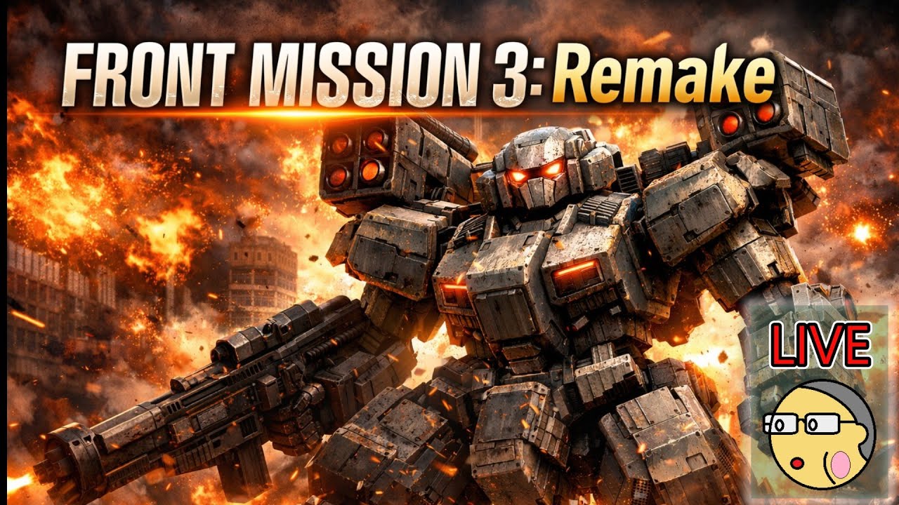 おじさんの夜更かさないゲーム配信/FRONT MISSION 3:Remake