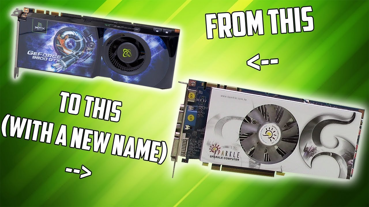 Why Did Nvidia Re-Brand and Re-Release The 9800 GTX+ ?