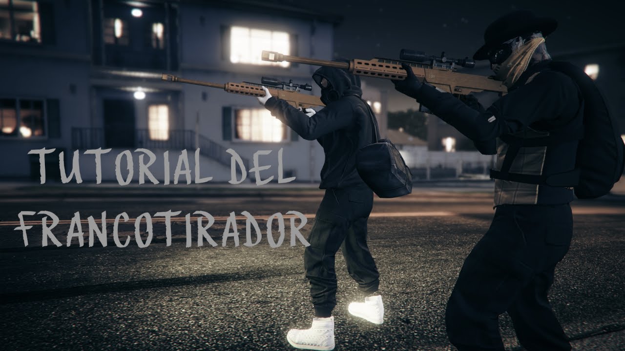 Tutoriales como jugar modo libre GTA V (Francotirador pesado y Rifle de comando )