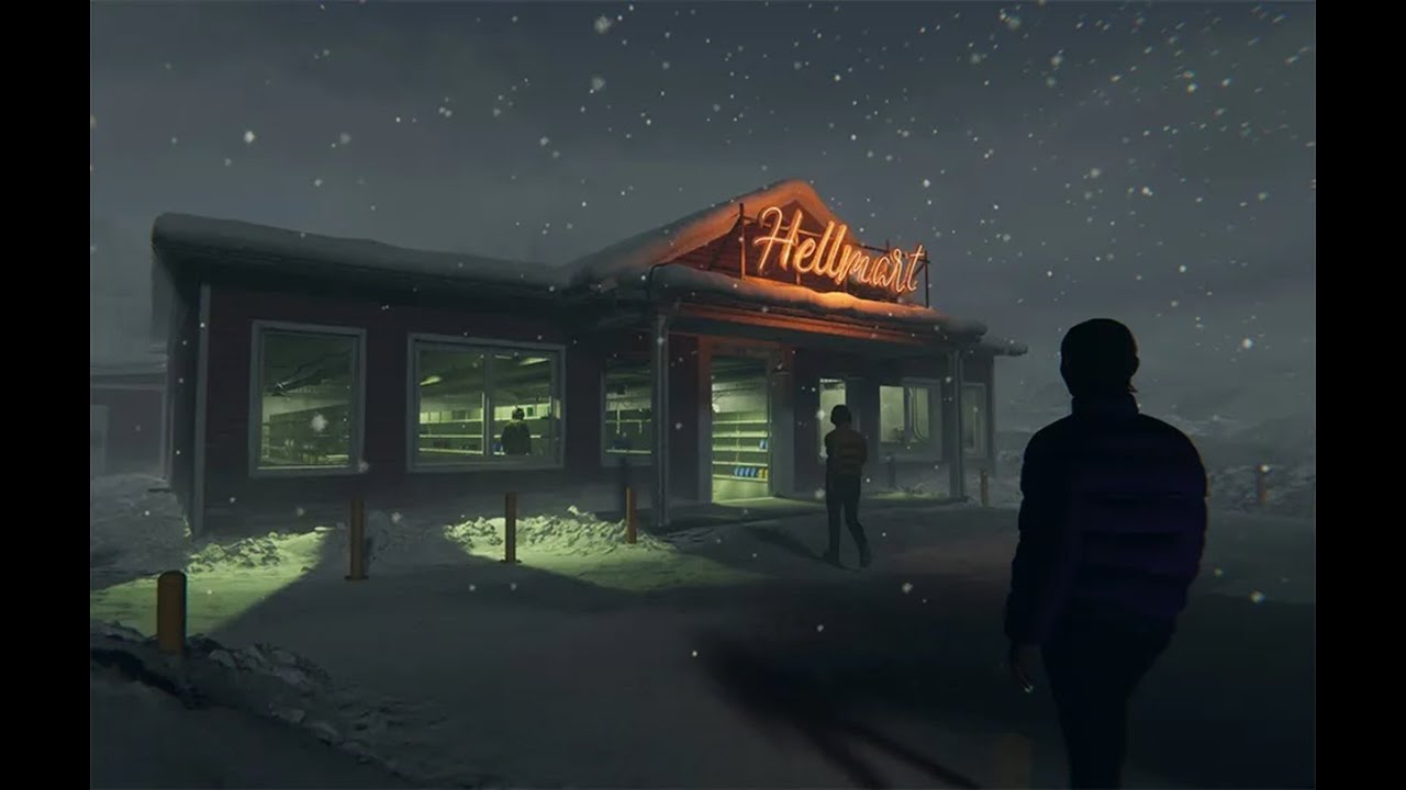 HELLMART!! Part 2! This Place IS SOO Creepy!  (Face cam talking with friends!)