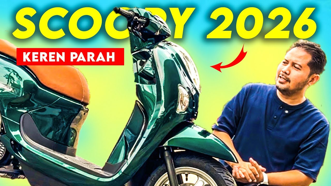NEW SCOOPY HIJAU 2026…FIX MAKIN LARIS NIH🔥