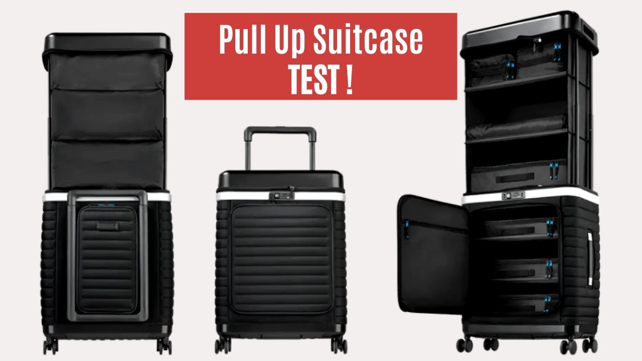 Bester Koffer 2022? Was kann der 900,- € Koffer aus der TV Show? Pull UP Suitcase ! Der Koffertest!