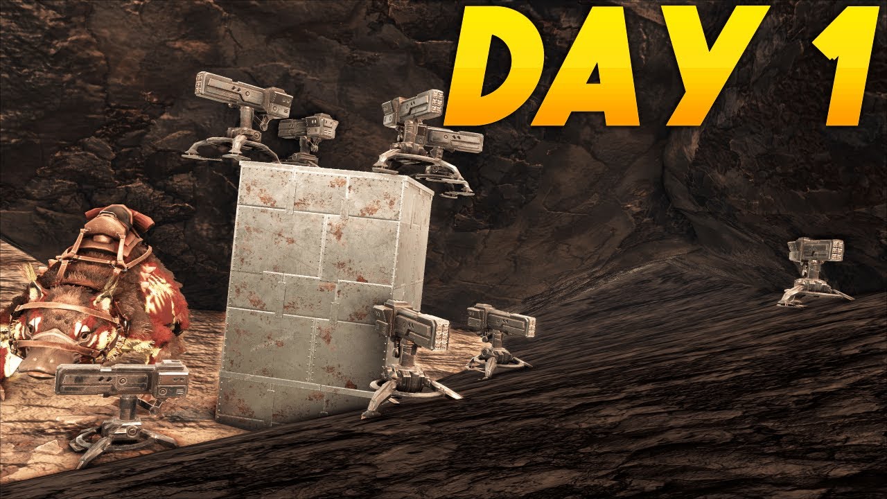 Duo Claiming The BEST Rathole On ARK (Ft Xavii)