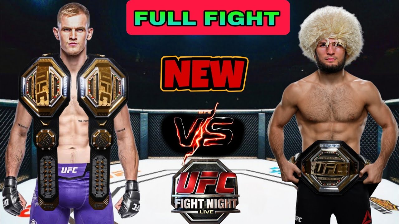 Иан Мачадо Гарри против Хабиба Нурмагомедова — бой за чемпионский титул UFC.