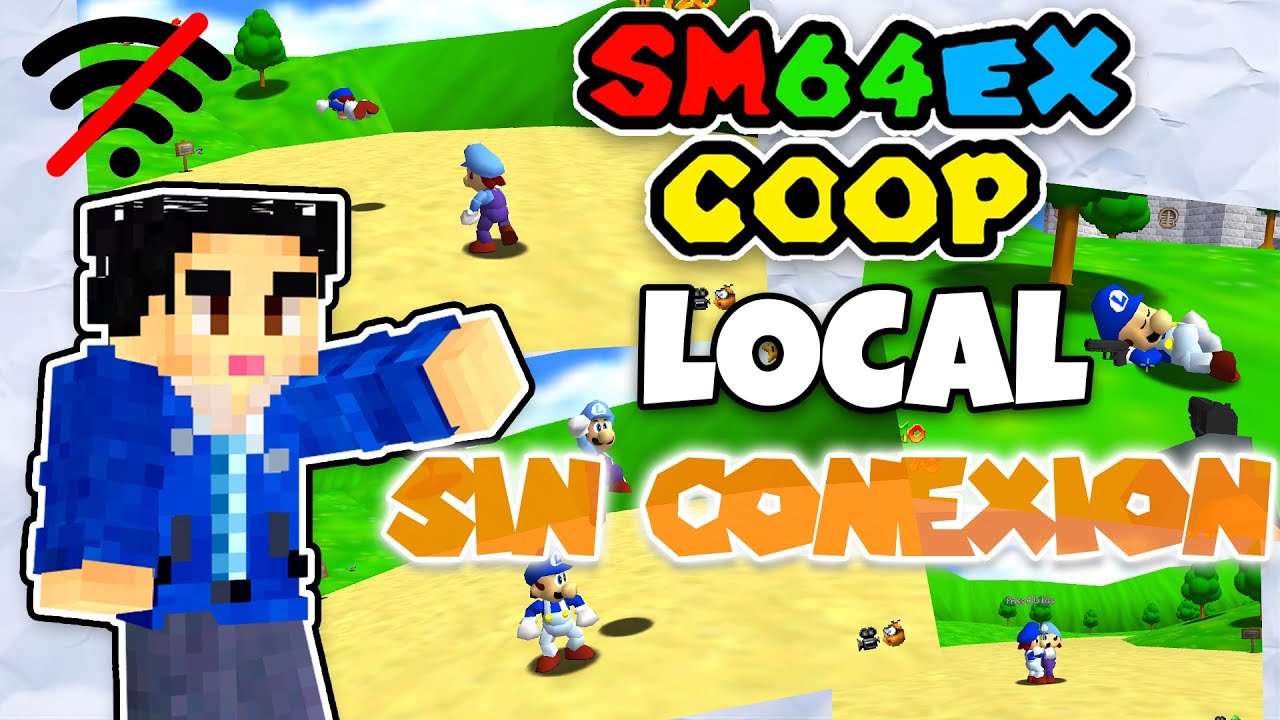 Cómo Jugar Sm64 ExCoop Local (Sin Internet)
