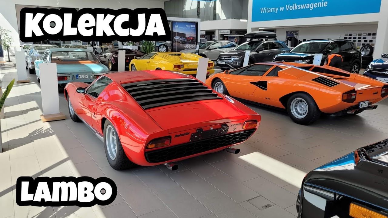 Śmieszki z Radomia? Historia marki i kolekcja Lamborghini V12 - Miura Countach Reventon LM002 Diablo