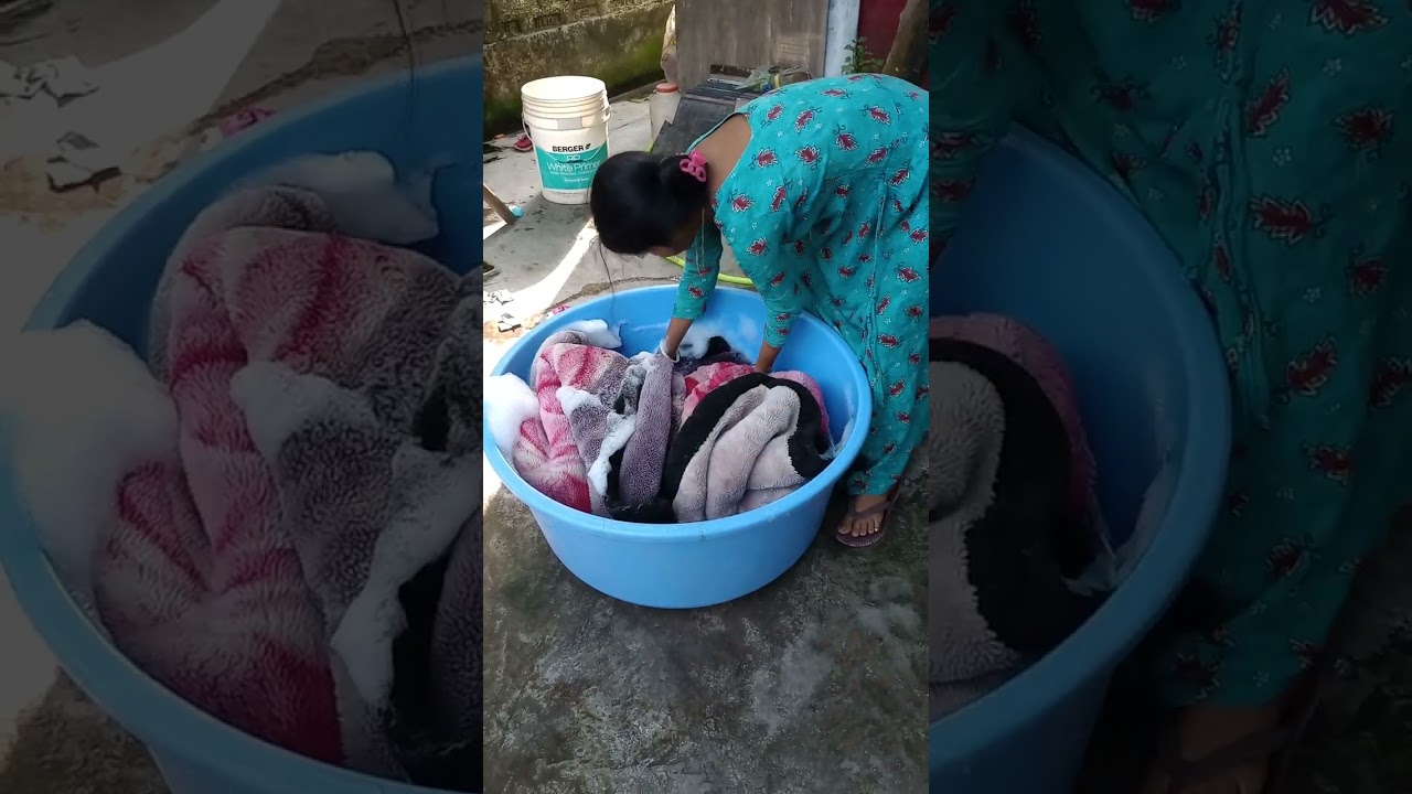 blanket washing