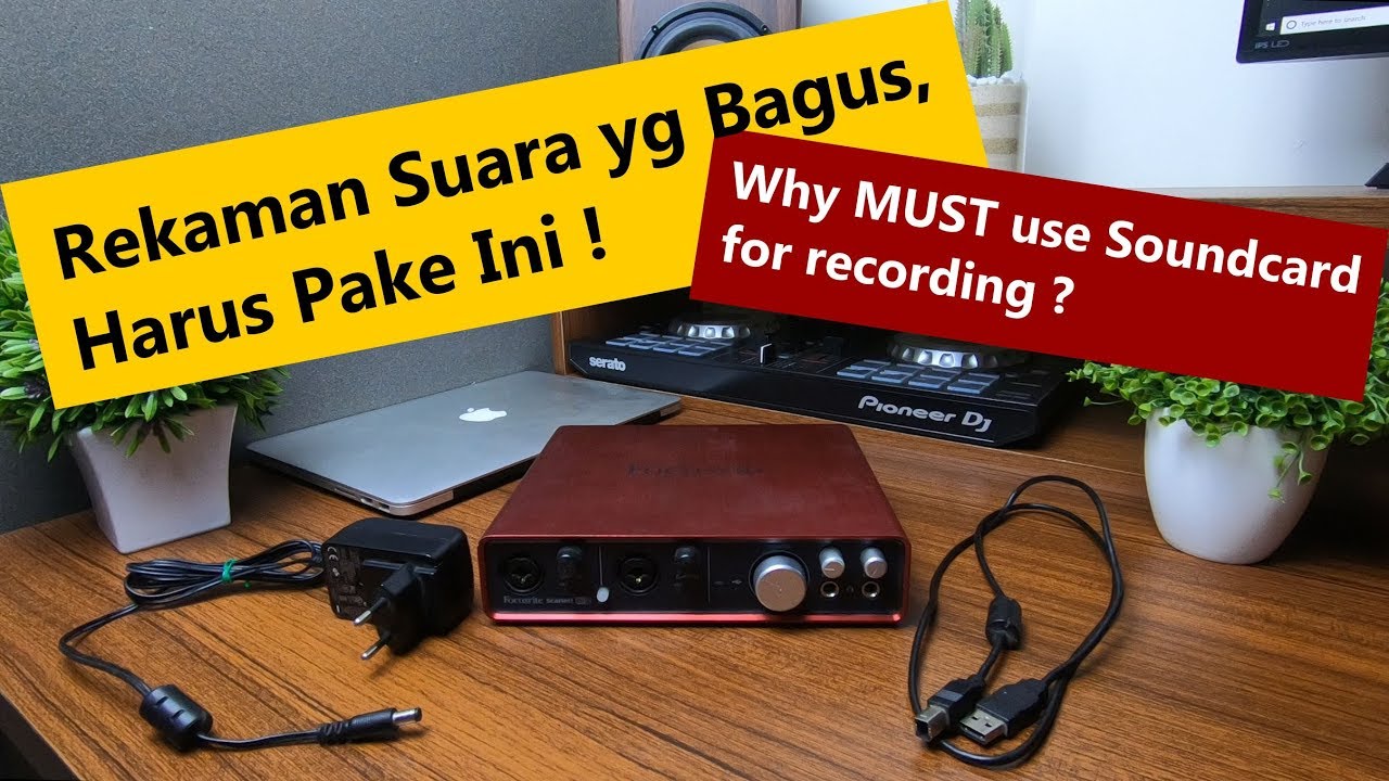 Apa Kegunaan Soundcard Saat Rekaman? | The Soundcard Function for Recording | Focusrite 6i6