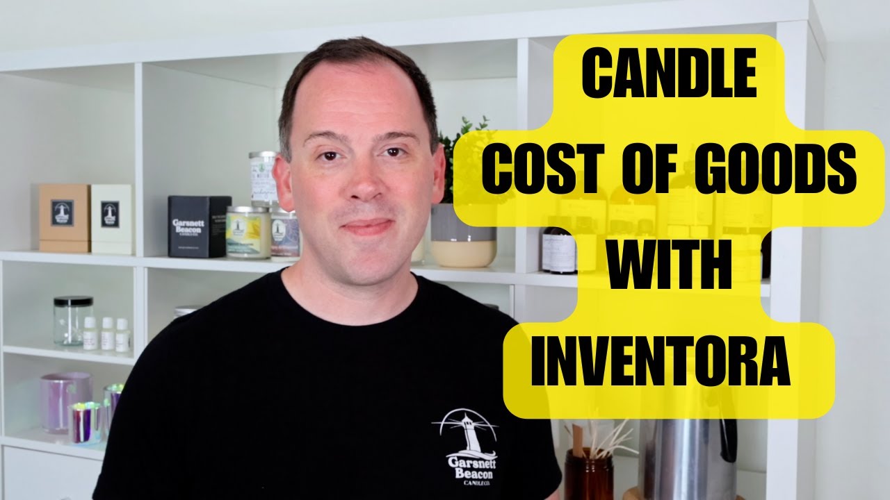 How We Calculate Our Cost of Goods with Inventora for our Candle Business! #candlebusiness