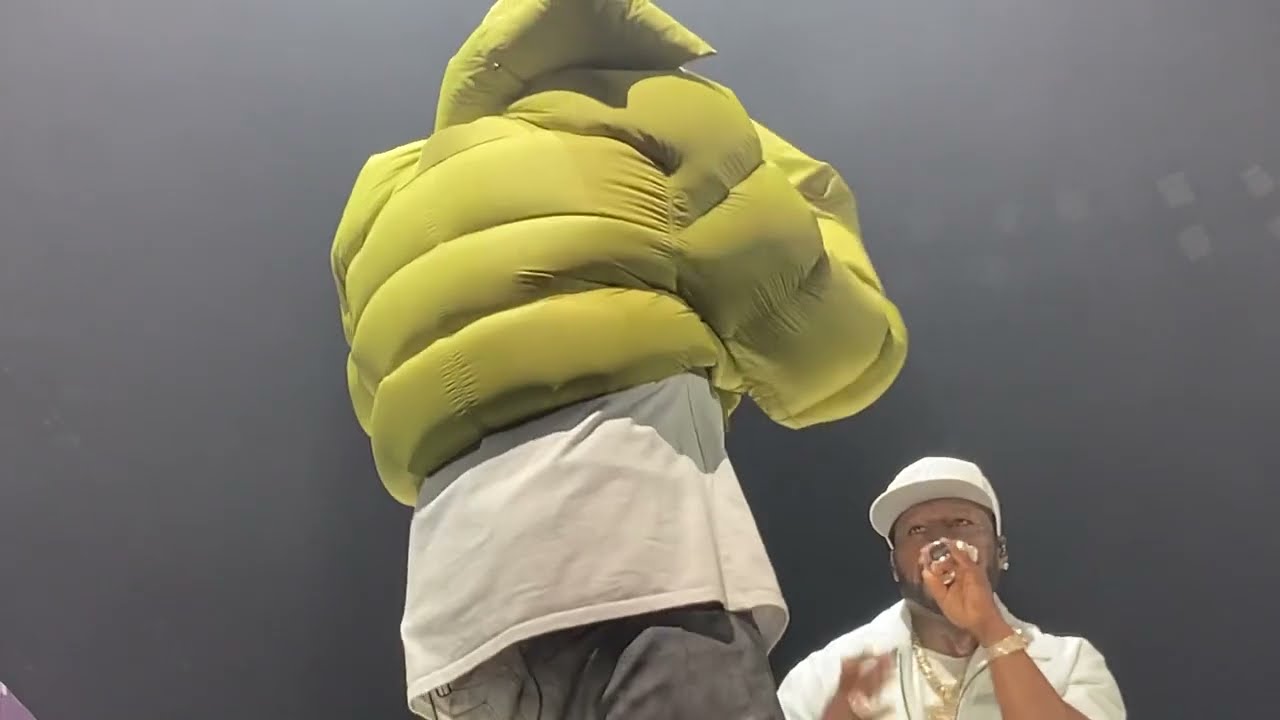 50 Cent - Down On Me Feat. Jeremih / Birthday Sex (Paris La Défense Arena, 03/11/2023)