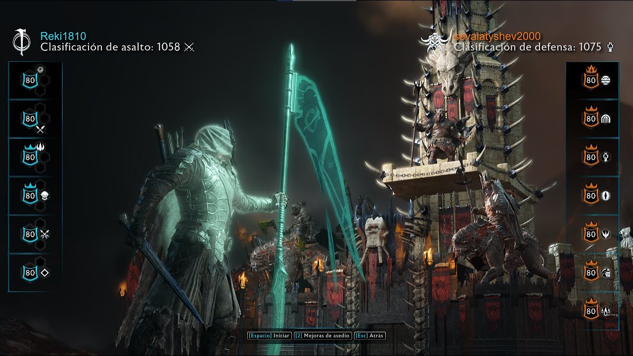 Asedio a una fortaleza 🏰 (F por Gubu) | Sombras de Guerra