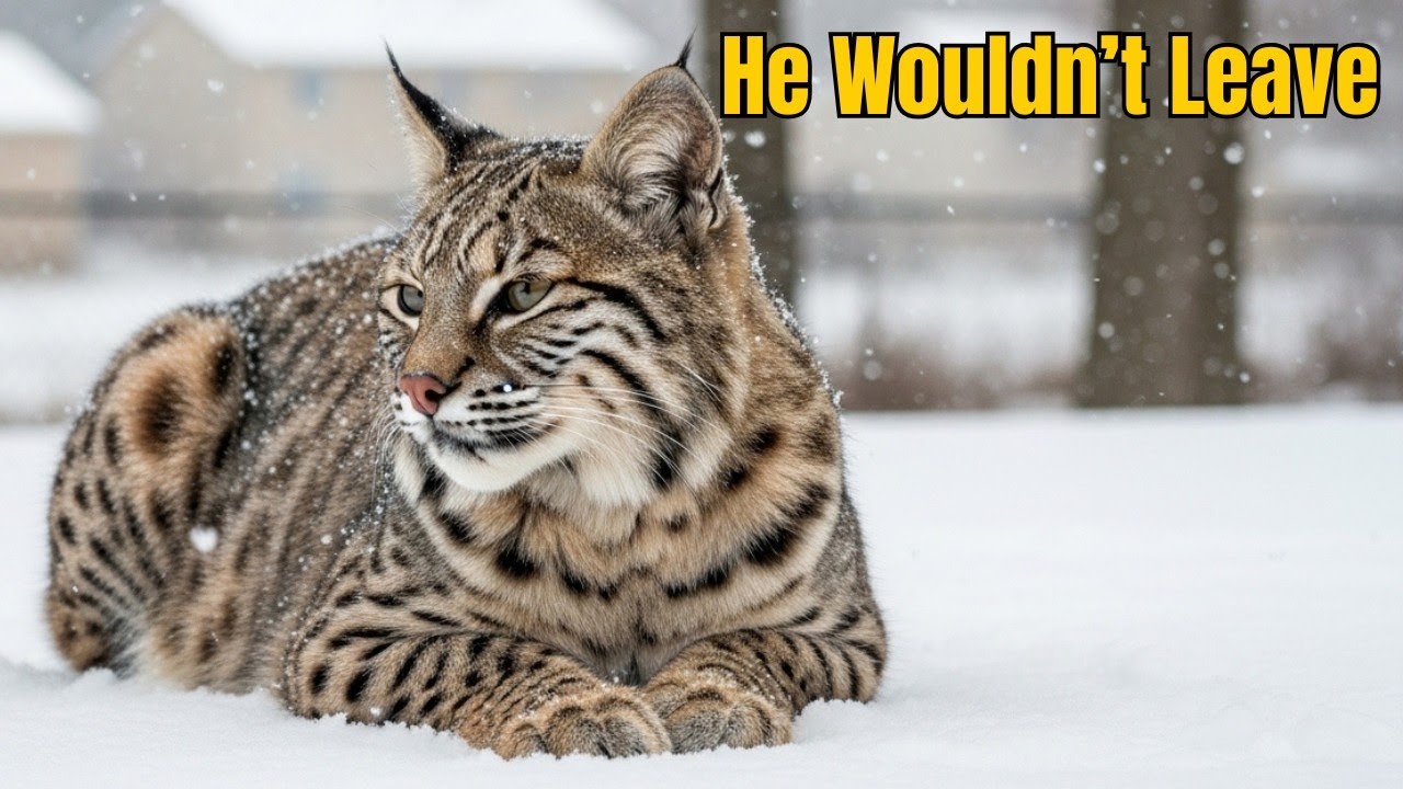 Snow Fell for Days — The Bobcat Who Wouldn’t Leave