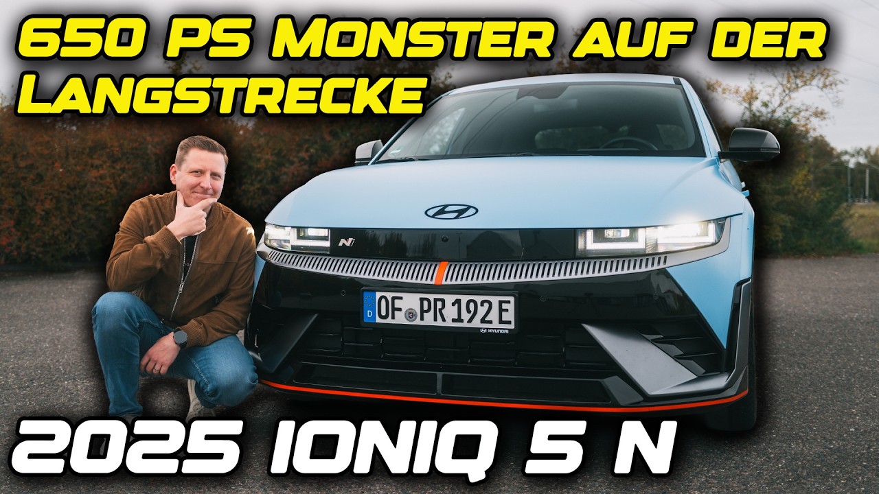 Pure UNVERNUNFT😅 | Hyundai IONIQ 5 N im 800 KM Verbrauchstest