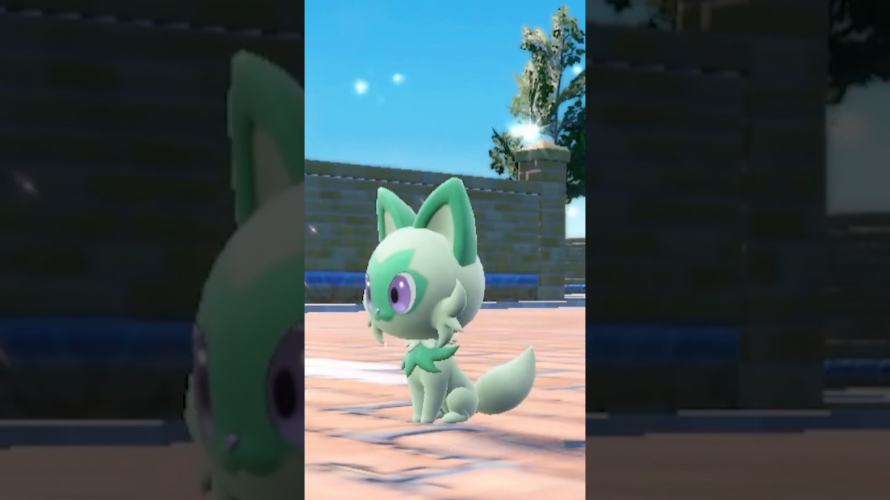 I CAPTURED A SHINY SPRIGATITO!