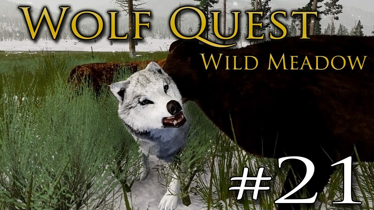 AMBUSHED by a Rival Wolf Pack?! 🐺 WOLF QUEST: WILD MEADOW • #21