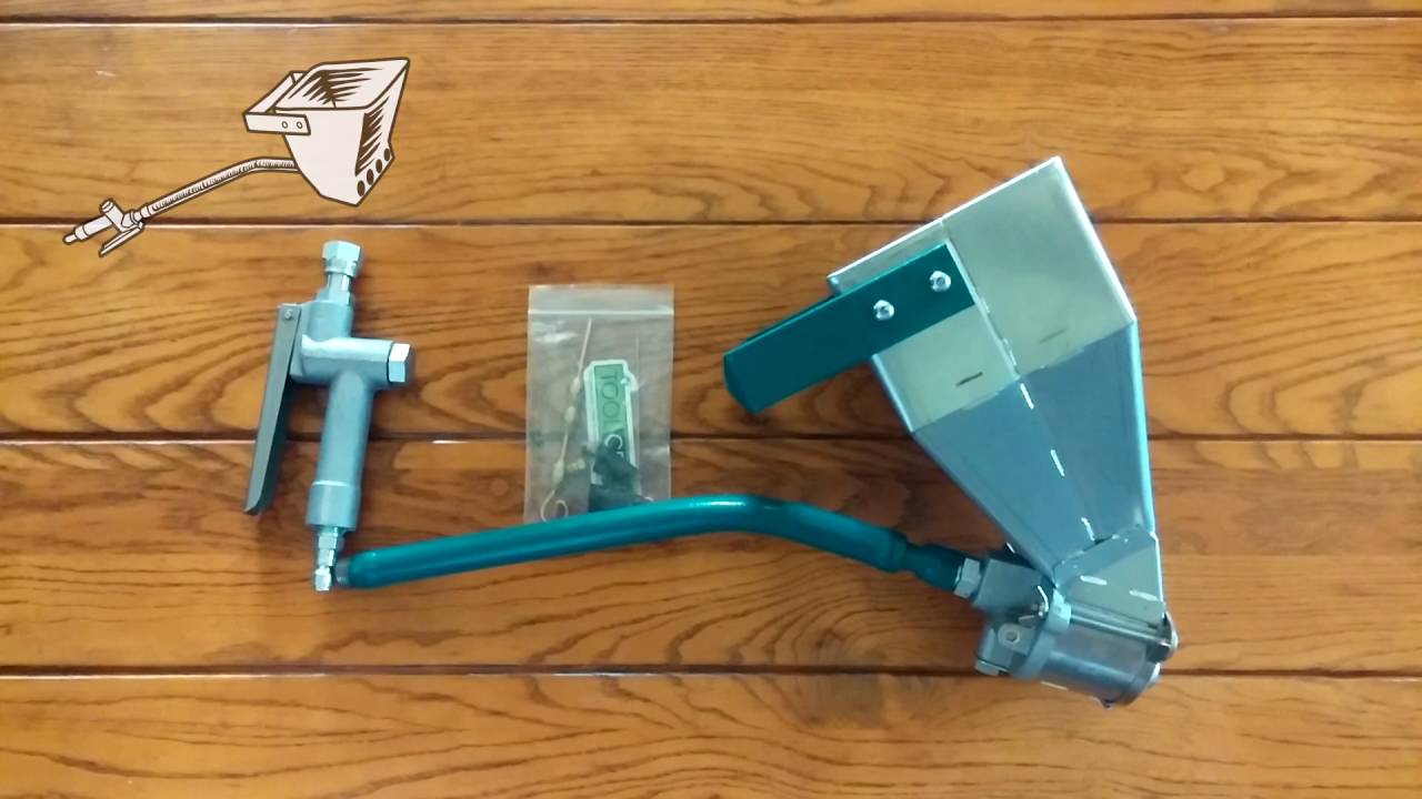 GFRC Sprayer- 3 Jet Downward Gun Assembly