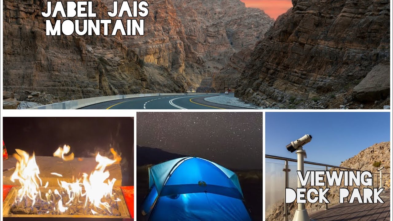 Jabel Jais Mountain Ras Al Khaimah UAE | Highest mountain in UAE | Overnight Camping & BBQ full Vlog