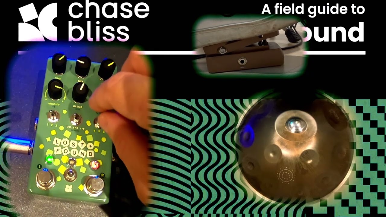 Chase Bliss Lost & Found + Handpan | First Test & Warm Saturation