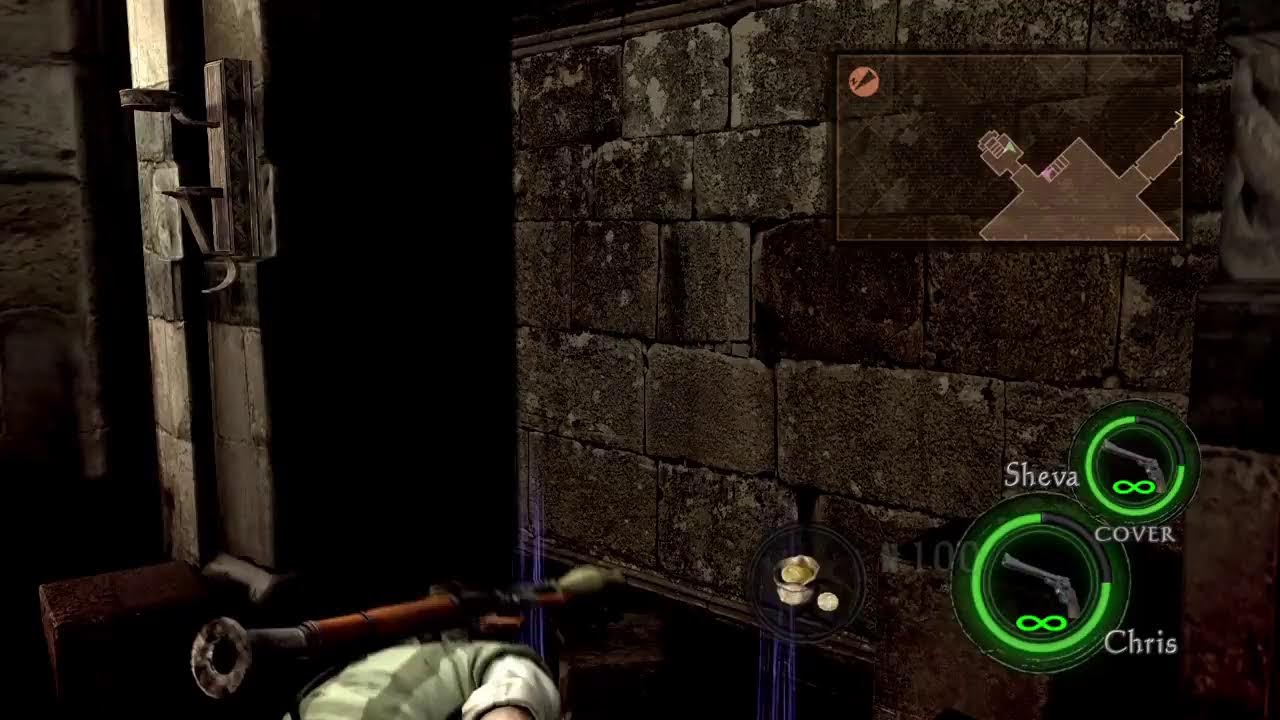 Resident Evil 5 magnum only Chris challenge part 3