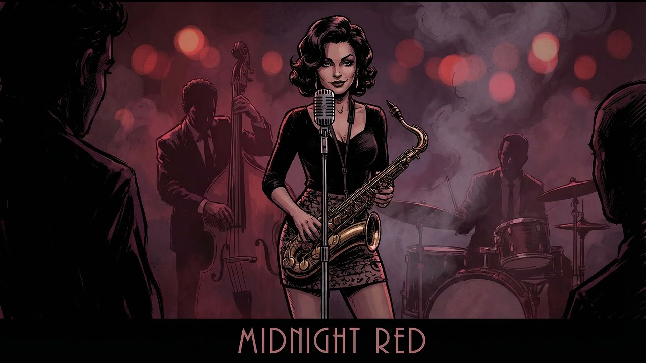 Cozy Late Night Jazz 🍷 Warm Vintage Lounge Music & Soft Vocals