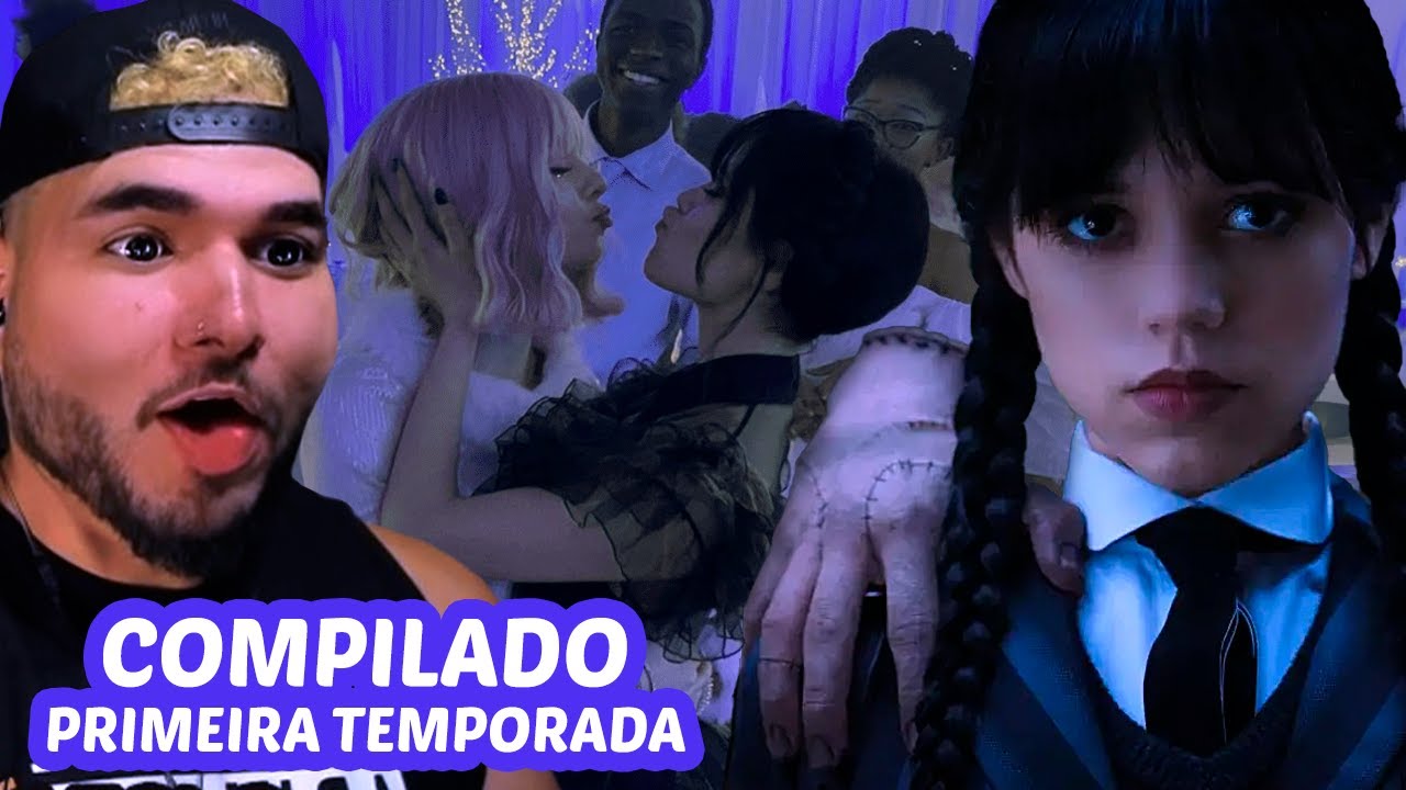 MARATONA WANDINHA DA NETFLIX PRIMEIRA TEMPORADA | Melhores Momentos