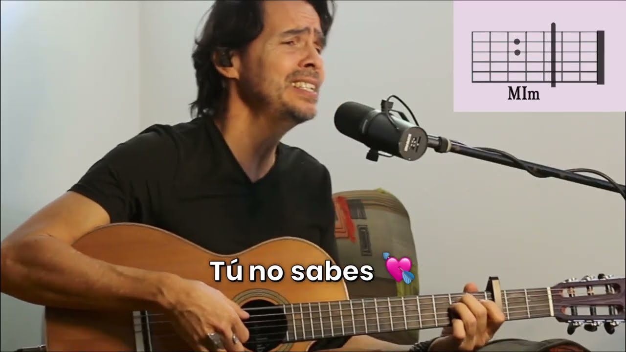 Sin sentimientos-Grupo Niche, -acordes en guitarra-  Alejandro Bassi