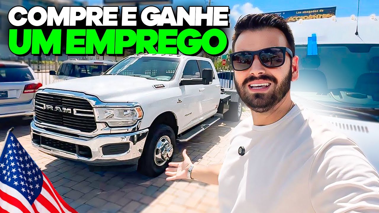 COMPRE UMA CAMIONETE E LEVA UMA VAGA DE TRABALHO (TRANSPORTE DE CARROS)