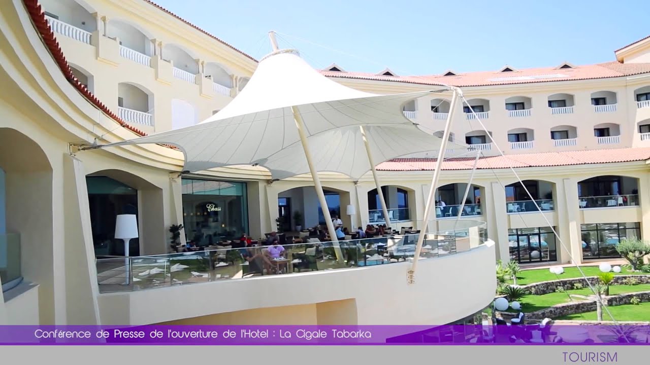 Conférance de presse de l'ouverture de l'Hôtel la Cigale Tabarka   Carthage Event Tv   YouTube