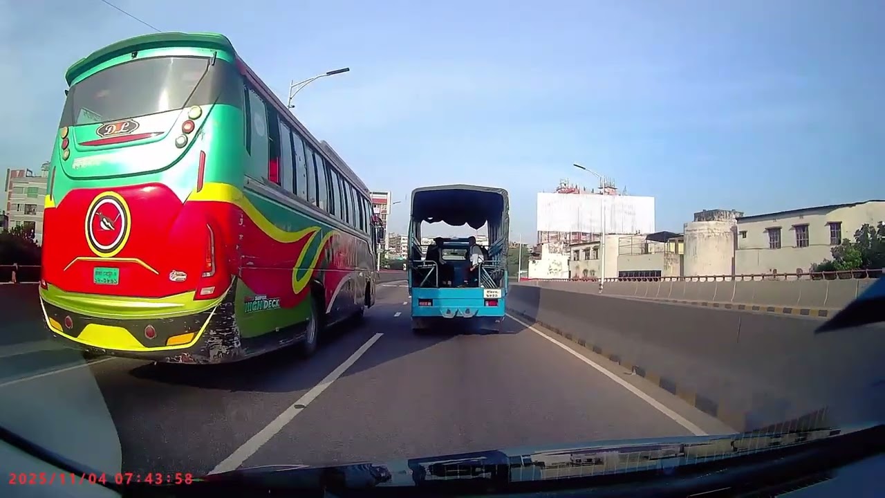🚗 Jurain To Nikunja 2 | Dhaka City Drive 2025-11-04 | Hanif Flyover To Dhaka Stock Exchange