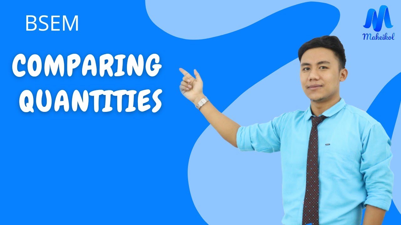 Comparing Quantities Part-1 || Class-VlI Mathematics || Maheikol