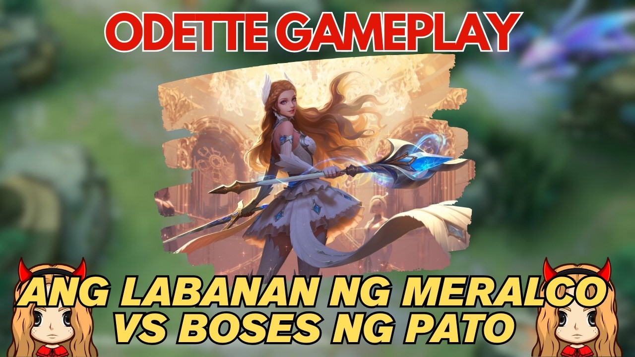 Laban na Laban si Eudora, Talagang Nag Tower Dive Pa Siya | Odette Gameplay