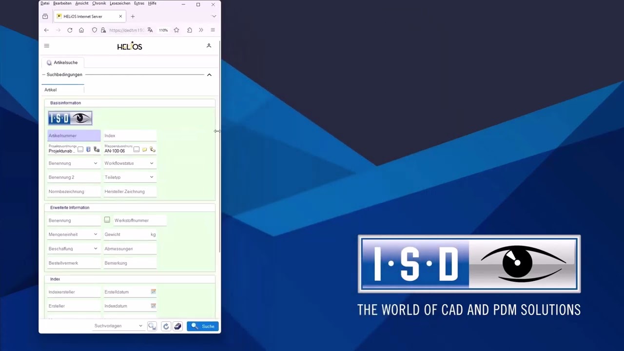 HELiOS 2024 | SP1: Mask display and object detail dialogues in searches in HIS