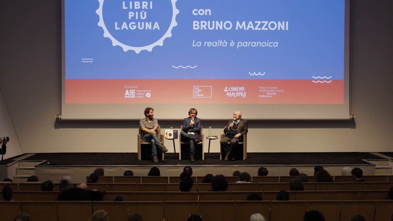 Più libri più Laguna: Mircea Cărtărescu e Vanni Santoni con Bruno Mazzoni
